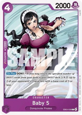 Image of Baby 5 (EB03-036) - Extra Booster: One Piece Heroines Edition