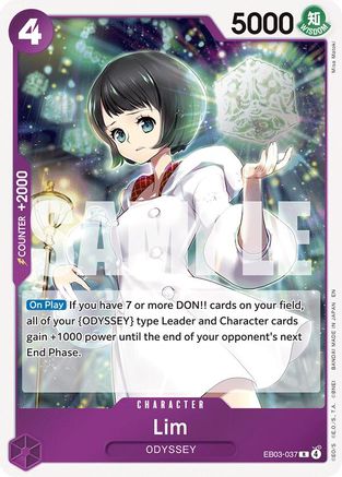 Image of Lim (EB03-037) - Extra Booster: One Piece Heroines Edition Foil
