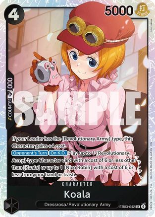 Image of Koala (EB03-042) - Extra Booster: One Piece Heroines Edition Foil