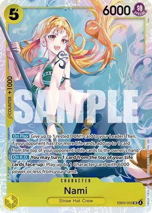 Image of Nami (053) (EB03-053) - Extra Booster: One Piece Heroines Edition Foil