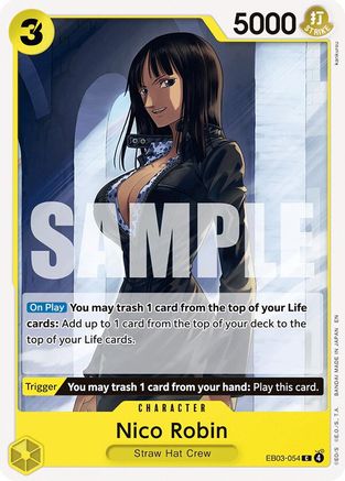 Image of Nico Robin (054) (EB03-054) - Extra Booster: One Piece Heroines Edition