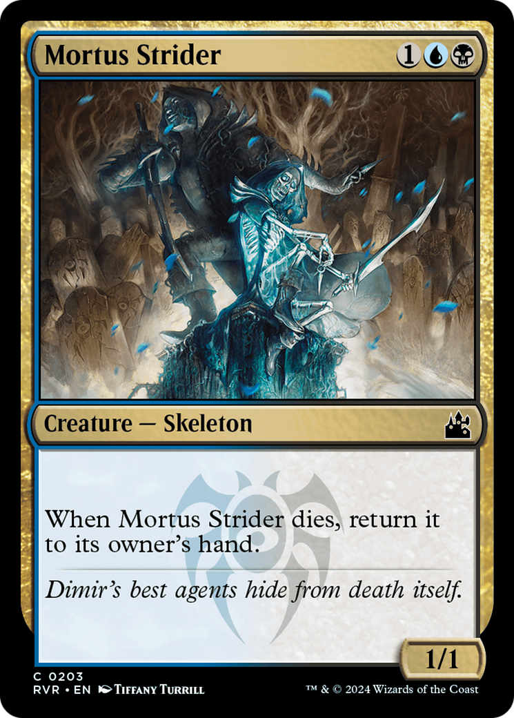 Image of Mortus Strider (RVR-203) - Ravnica Remastered