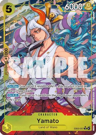 Image of Yamato (Alternate Art) (EB03-057) - Extra Booster: One Piece Heroines Edition Foil
