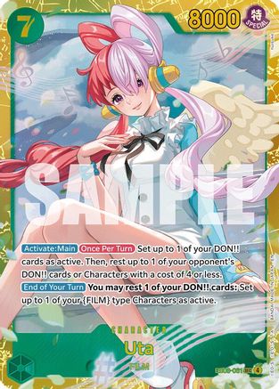 Image of Uta (061) (EB03-061) - Extra Booster: One Piece Heroines Edition Foil