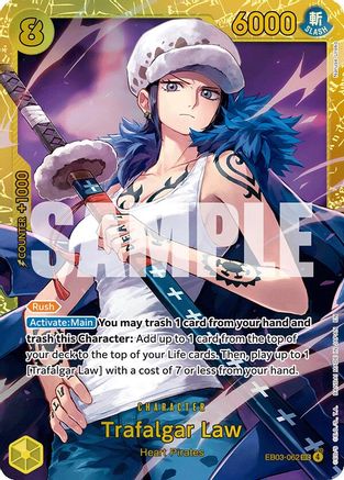 Image of Trafalgar Law (EB03-062) - Extra Booster: One Piece Heroines Edition Foil
