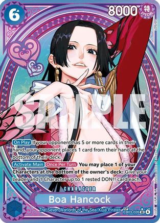 Image of Boa Hancock (SP) (EB03-026) - Extra Booster: One Piece Heroines Edition Foil