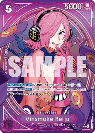 Image of Vinsmoke (SP) (EB03-031) - Extra Booster: One Piece Heroines Edition Foil