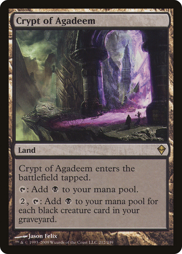 Image of Crypt of Agadeem (ZEN-212) - Zendikar