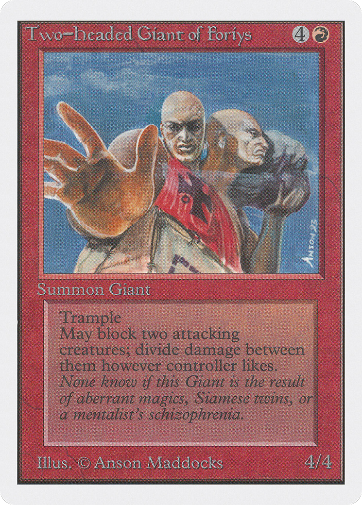 Image of Two-Headed Giant of Foriys (2ED-) - Unlimited Edition