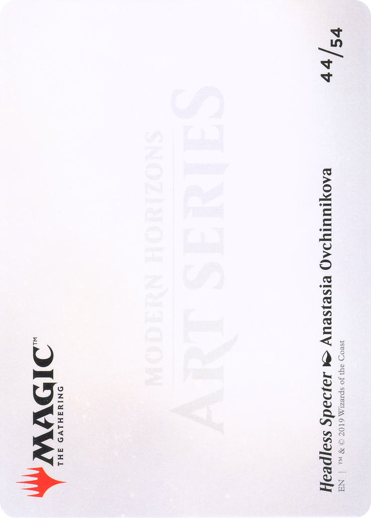 Image of Headless Specter // Headless Specter (AMH1-044) - Modern Horizons Art Series (Borderless)