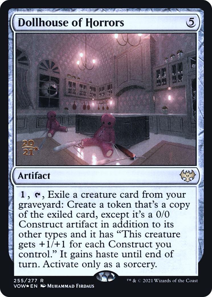 Image of Dollhouse of Horrors (PRE-255) - Innistrad: Crimson Vow Promos Foil