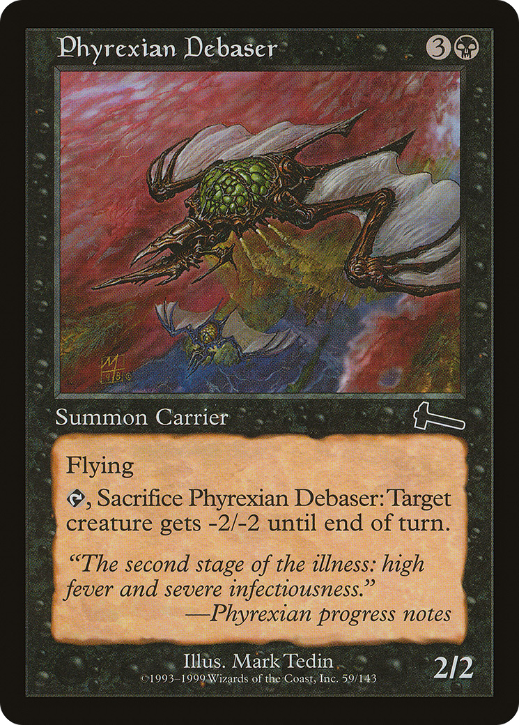 Image of Phyrexian Debaser (ULG-059) - Urza's Legacy