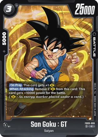 Image of Son Goku : GT - FB09-099 (FB09-099) - Dual Evolution