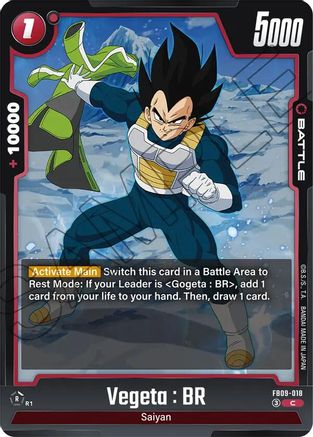 Image of Vegeta : BR - FB09-018 (FB09-018) - Dual Evolution