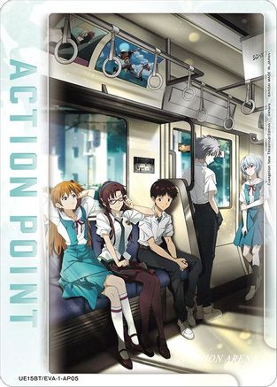 Image of Action Point Card (AP05) (UE15BT/EVA-1-AP05) - UE15BT Evangelion New Theatrical Edition Foil