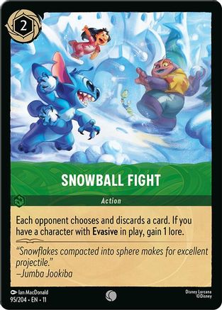 Image of Snowball Fight (95/204) - Winterspell