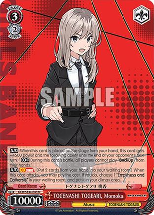 Image of TOGENASHI TOGEARI, Momoka (GCR/SE48-E43 N) - Girls Band Cry Premium Booster