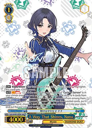 Image of A Way That Shines, Nana (GBCR) (GCR/SE48-E59GBC GBCR) - Girls Band Cry Premium Booster