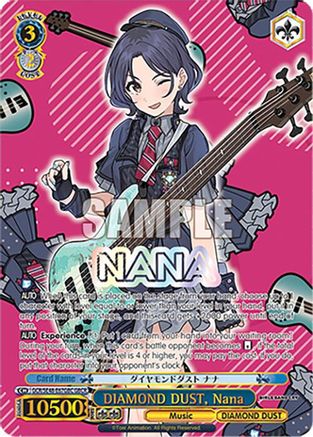 Image of DIAMOND DUST, Nana (GBCR) (GCR/SE48-E67GBC GBCR) - Girls Band Cry Premium Booster