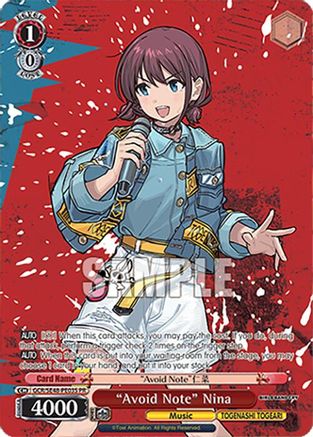 Image of Band for Life, Nina (GCR/SE48-PE08 PR) - Girls Band Cry Premium Booster