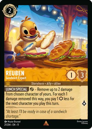 Image of Reuben - Sandwich Expert (21/204) - Winterspell