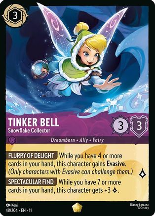 Image of Tinker Bell - Snowflake Collector (48/204) - Winterspell