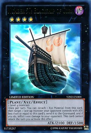 Image of Number 50: Blackship of Corn (YZ02-EN001) - Yu-Gi-Oh! ZEXAL Manga Promotional Cards Limited