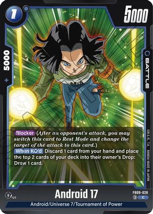 Image of Android 17 - FB09-028 (FB09-028) - Dual Evolution