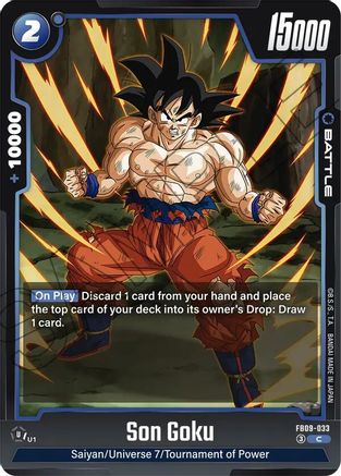 Image of Son Goku - FB09-033 (FB09-033) - Dual Evolution
