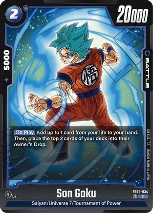 Image of Son Goku - FB09-034 (FB09-034) - Dual Evolution