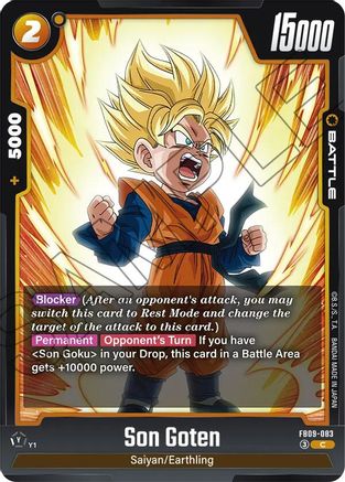 Image of Son Goten (FB09-083) - Dual Evolution