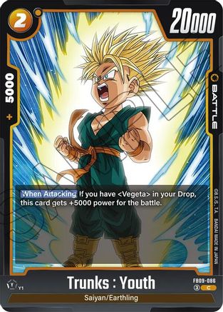 Image of Trunks : Youth (FB09-086) - Dual Evolution