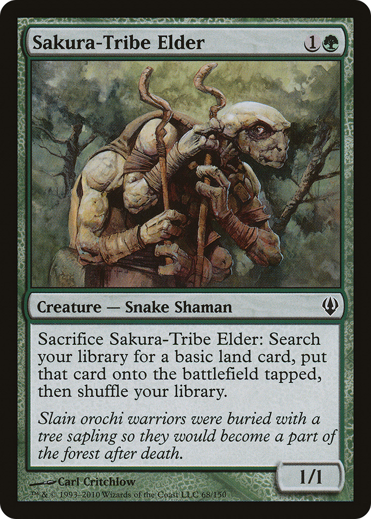 Image of Sakura-Tribe Elder (ARC-068) - Archenemy