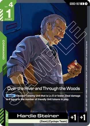 Image of Over the River and Through the Woods (GD03-107) - Steel Requiem