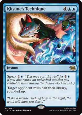Image of Kitsune's Technique (TMT-042) - Teenage Mutant Ninja Turtles