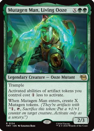 Image of Mutagen Man, Living Ooze (TMT-124) - Teenage Mutant Ninja Turtles Foil