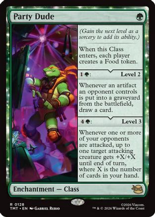 Image of Party Dude (TMT-128) - Teenage Mutant Ninja Turtles