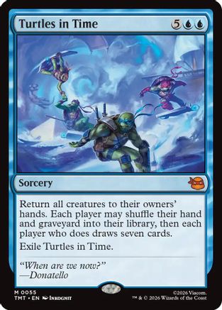 Image of Turtles in Time (TMT-055) - Teenage Mutant Ninja Turtles