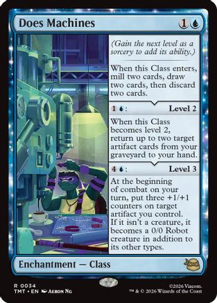 Image of Does Machine (TMT-034) - Teenage Mutant Ninja Turtles Foil