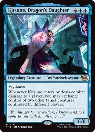 Image of Kitsune, Dragon's Daughter (TMT-041) - Teenage Mutant Ninja Turtles
