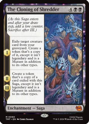 Image of The Cloning of Shredder (TMT-060) - Teenage Mutant Ninja Turtles Foil