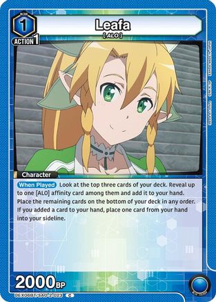 Image of Leafa (023) (UEX06BT/SAO-2-023) - UEX06BT Sword Art Online Vol2