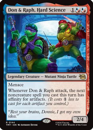 Image of Don & Raph, Hard Science (TMT-144) - Teenage Mutant Ninja Turtles