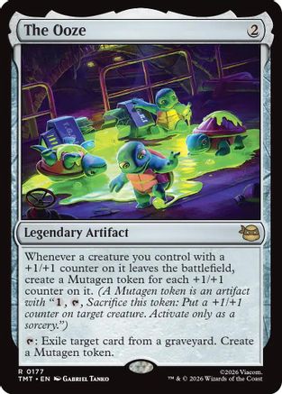 Image of The Ooze (TMT-177) - Teenage Mutant Ninja Turtles Foil