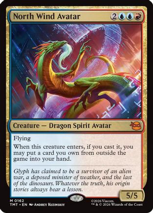 Image of North Wind Avatar (TMT-162) - Teenage Mutant Ninja Turtles Foil