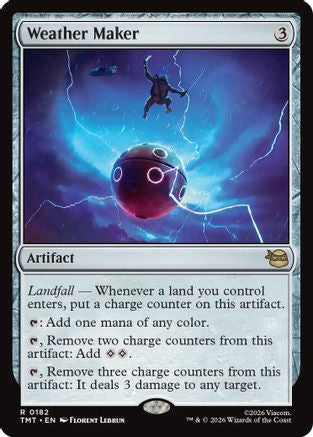 Image of Weather Maker (TMT-182) - Teenage Mutant Ninja Turtles Foil