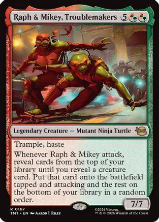 Image of Raph & Mikey, Troublemakers (TMT-167) - Teenage Mutant Ninja Turtles