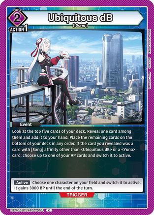 Image of Ubiquitous dB (UEX06BT/SAO-2-061) - UEX06BT Sword Art Online Vol2