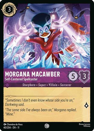 Image of Morgana Macawber - Self-Centered Spellcaster (40/204) - Winterspell