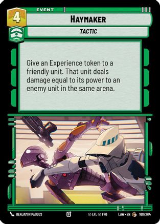 Image of Haymaker (168/264) - A Lawless Time